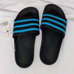 Adidas adilete sandals.